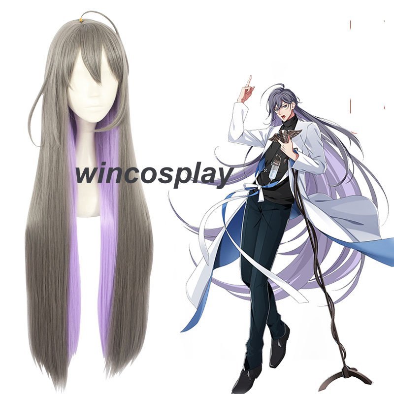 Division Rap Battle&HypnosisMic DRB Anime Cosplay Jakurai Jinguji Hair Wig 100cm