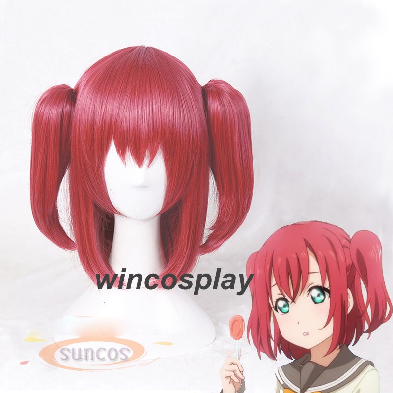 Kurosawa Ruby Cosplay Wig Love Live! Sunshine!! Costume Play Wigs Halloween Costumes Hair