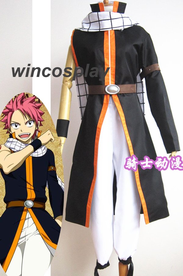Fairy Tail Cosplay Etherious Natsu Dragneel Third Generation Cosplay Costume