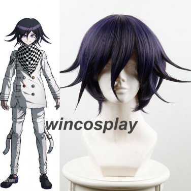 danganronpa v3 ouma kokichi short hair anime cosplay wig