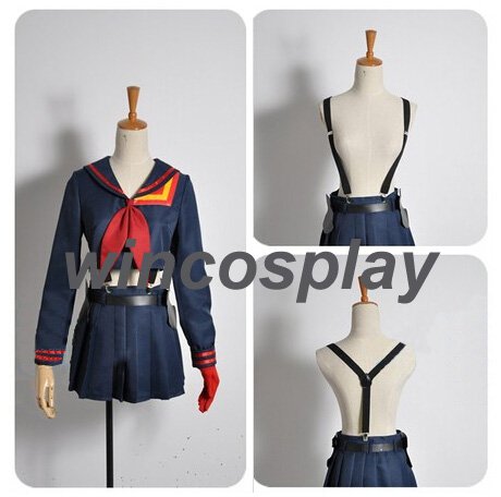 Kill la Kill Ryuko Matoi suit Cosplay Costume ryuko matoi costume halloween girl costume