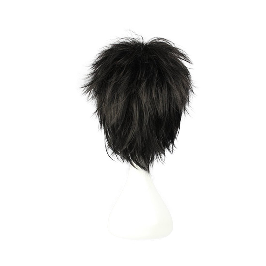 Anime Death Note L Lawliet Cosplay Wig Hair Cos Accessary Black wig