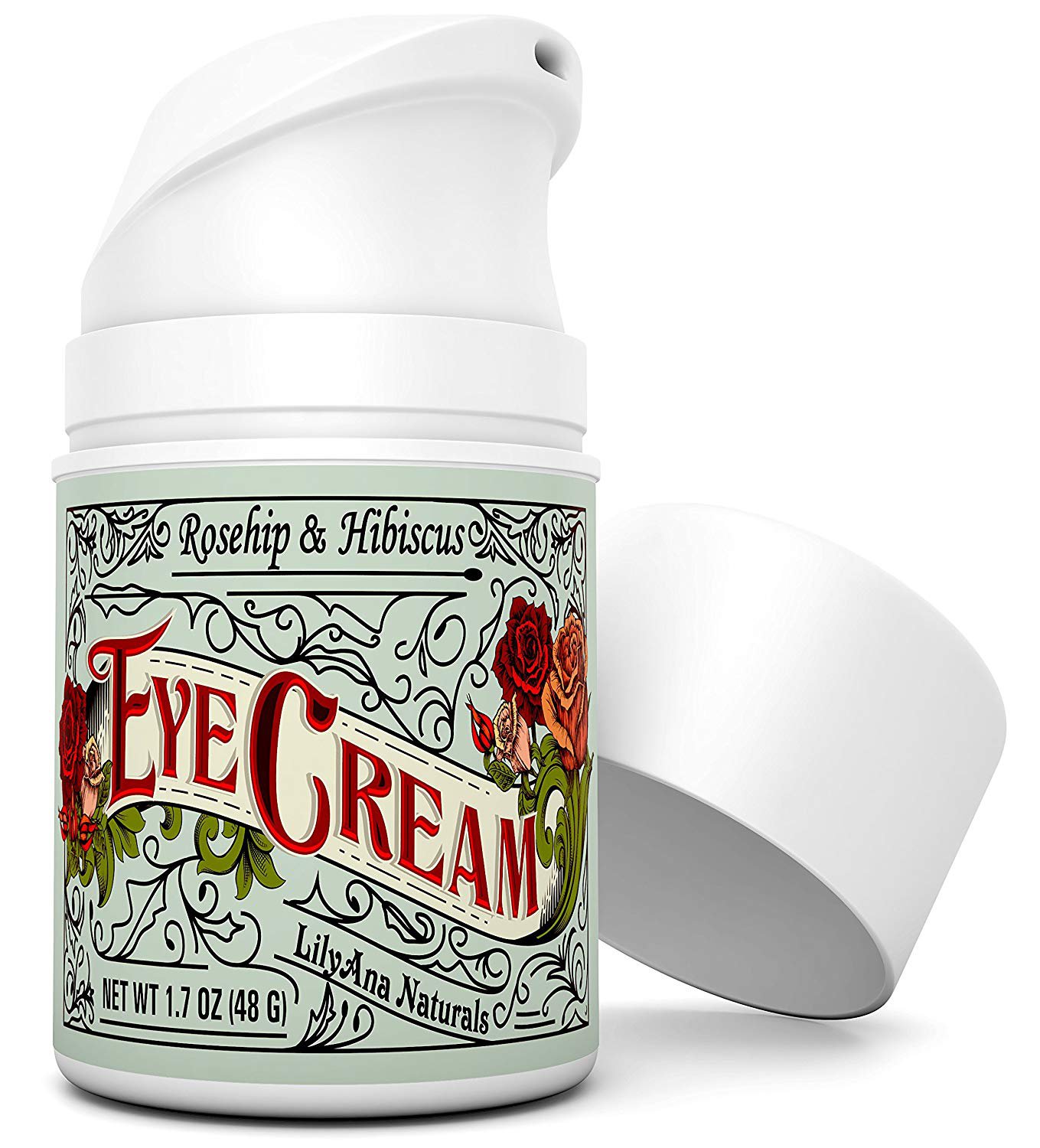 Eye Cream Moisturizer 1.7 oz Anti Aging Skin Care, Elasticity, Firm Skin