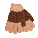 CHILDREN'S KNITTED DOUBLE GLOVES 17 CM D51