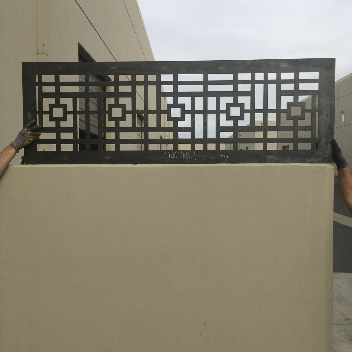 Metal Contemporary Fence ,panels,Pedestrian modern,Urban Metal Fence ,panel