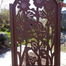 Metal Gate Contemporary Modern Entry Pedestrian Walk Thru Iron Steel Garden