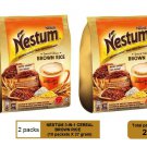 (2 packs) NESTLE NESTUM 3-IN-1 CEREAL BROWN RICE FLAVOR (10 sachets X 27 gram)