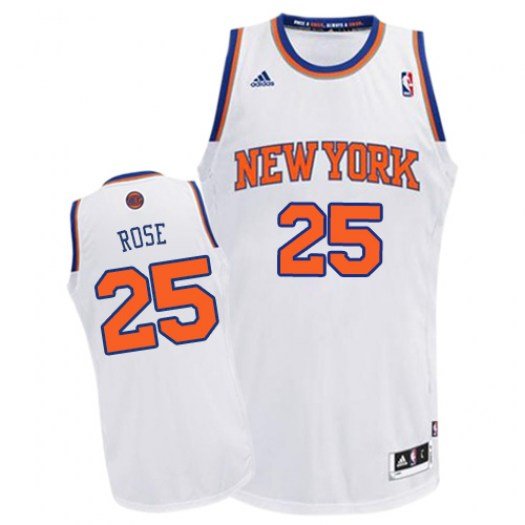 derrick rose white jersey