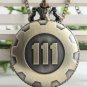 Fallout Vault 111 Pocket Watch pip boy video game nuka cola radiation 101 soda