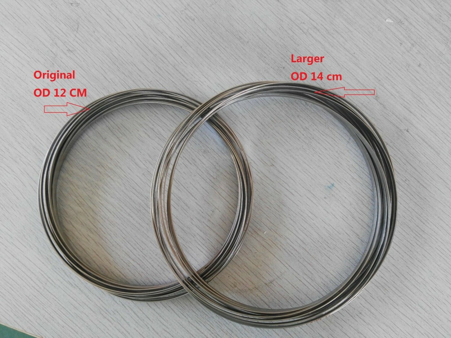 Extra Large Toroflux Color Flow Ring Kinetic Flowtoy geoflux flippy flux rave
