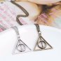 Harry Potter - Black Silver Bronze Deathly Hallows Necklace Snitch Snape time