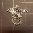 Silver Dragon Necklace