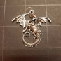 Silver Dragon Necklace