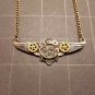Steampunk - Steam Punk Gear Wing Aviation Necklace