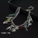 Star Trek Charm Bracelet Space Spock into darkness Kurk Nerd sci fi cosplay