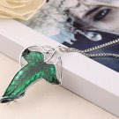 Lord of the Rings - Fellowship of the Ring Elvin Leaf Brooch Necklace