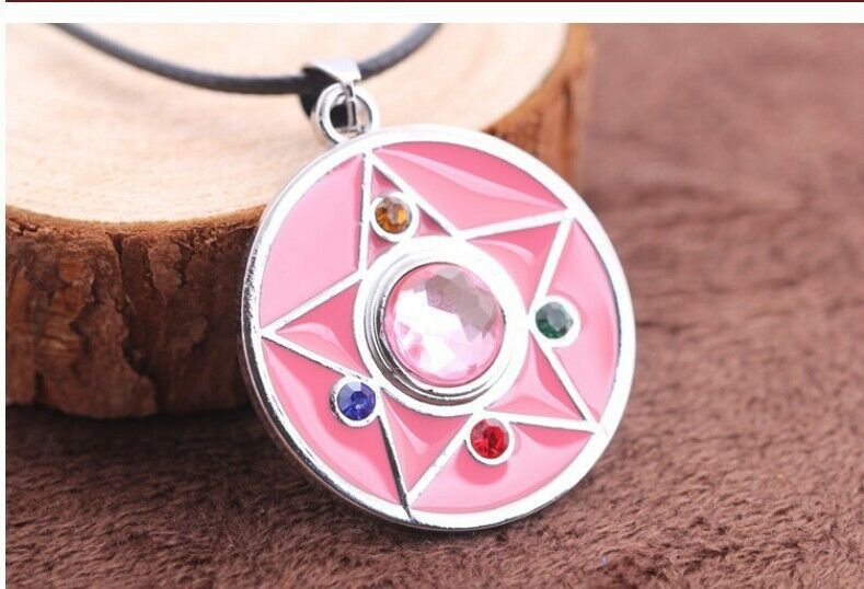 Sailor Moon - Crystal Star Brooch Compact Necklace