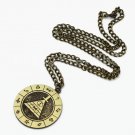 Gravity Falls Bill Cipher Boss Pendant Necklace Metal Anime Cosplay Gift New