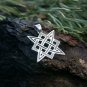 Svarog square pendant. Star Rus pendant Ancient slavic talisman pendant