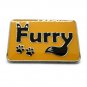Furry Trash Pin Fur Pride Anthro LGBT Fursuit Pin Cat Wolf Fox Dog Dragon Bunny