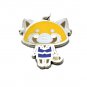Aggretsuko necklace keychain charm anime cute animation red panda heavy metal