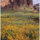 All Things Inspirational Christian 11" x 17" Poster-A3 All Things Inspirational Christian 11" x 17" Poster-A3