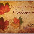 Embrace Inspirational Christian 11" x 17" Poster-E4 Embrace Inspirational Christian 11" x 17" Poster-E4