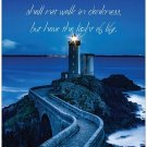 John 8:12 Inspirational Christian 11" x 17" Poster-B33 John 8:12 Inspirational Christian 11" x 17" Poster-B33