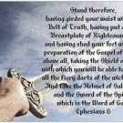 Armor of God Inspirational Christian 11" x 17" Poster-F40 Armor of God Inspirational Christian 11" x 17" Poster-F40