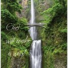 God Will Make a Way Inspirational Christian 11" x 17" Poster-A74 God Will Make a Way Inspirational Christian 11" x 17" Poster-A74