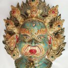 Resin Mask Buddha Mahakala Mask Home Decor carved wall hanging Sculptures