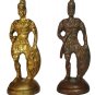 Bronze Chess Set Metal Pieces Chess Set with Greek Mythology