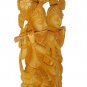 Wood Radha Krishna Statue Love Couple Figurine Hand Carved Radha Krishna