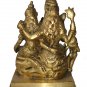 Shiv Family Brass Statue Sculpture Shiva Ganesh Parvati Devi Hindu God Statue