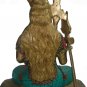 Brass Lord Shiva Mahadev Statue Third Eye God Shiv With Stone Work