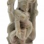 Hand carved Sandstone Hindu Goddess Saraswati Statue Soft Stone Saraswati Statue