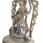 Brass Saraswati Statue Hindu Religious Hindu Goddess of Learning