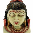 Synthetic Lord Shiva Face Mahadev Statue Third Eye God Resin Shiv