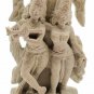 Hand carved Sandstone Hindu God Radha krishna Statue
