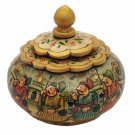 Handmade Bone Jewelry Box Made with Wooden and bone work procession Painting