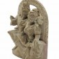 Hand carved Sandstone Hindu God Shiva Family Statue