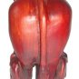 Hand Carved Wood Elephant Family statue Wooden Elephant Sculpture Gift item