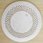 8" Marble Round Plate Decorative Floral Flower Design Inlay Pietra Dura Stone