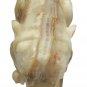 Onyx Gem Stone Tiger Statue Handmade Painting Stone Carving Tiger