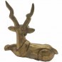 Brass Dear Animal Statue Handmade Collectible Brass Carving Dear home decor