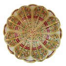 Marble Fruit Bowl With Gold Painted