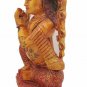 Wood Krishna Statue Painted Hand Carved Krishna Painted