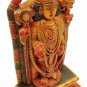 Synthetic Tripati Balaji Statue Standing Painted Resin Carving Triupati Balaji