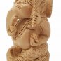 Hand Carved Wood Ganesh Statue Elephant God Wooden Ganesha Gift Home Decor
