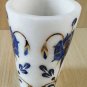 Marble Inlay Wine Glass using real semi-precious stone